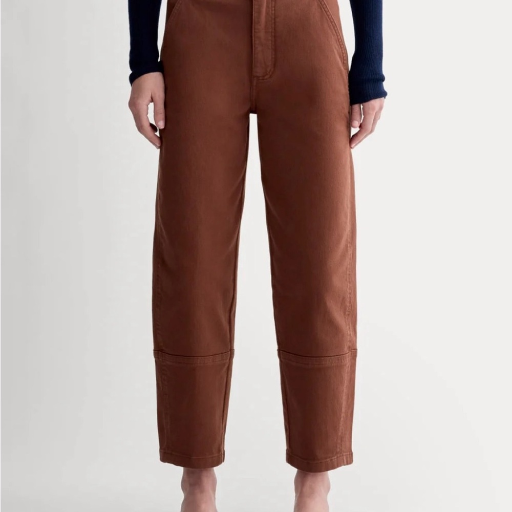 Everlane Women's Utility Barrel Pant size 6 in rosewood